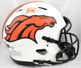 Terrell Davis Signed Denver Broncos F/S Lunar Authentic Helmet - Beckett W Holo