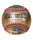 Gerrit Cole Autographed ROMLB Gold Baseball New York Yankees Fanatics 41128