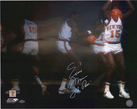 Earl Monroe New York Knicks Autographed 16" x 20" Exposure Photograph