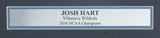 Josh Hart Villanova Signed/Framed 11x14 Color Photo JSA 140654
