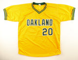 Tony Armas Signed Oakland Athletics Jersey (Beckett) A's 2xA.L. Home Run Leader