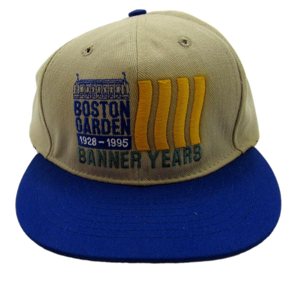 Boston Garden Banner Years 1928-1995 Final Season Snapback Hat 209102