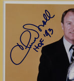 Chuck Noll Autographed/Inscribed 8x10 Photo Steelers Framed JSA 211315