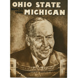 Ohio State Buckeyes vs Michigan Wolverines 11/23/1946 Gameday Magazine 59333