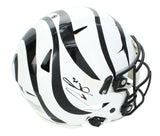 Chase Brown Autographed Alternate Bengals SpeedFlex Helmet Beckett