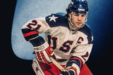 Dave Christian Signed Team USA Jersey / 1980 Miracle on Ice/ Gold Medal Olympian