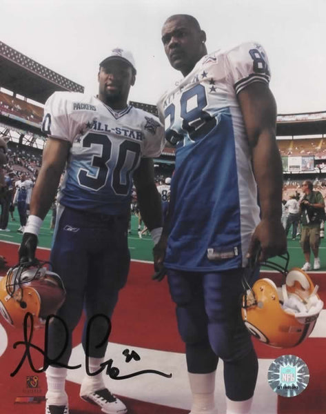 Packers All Time Leading Rusher AHMAN GREEN Signed 8x10 Photo #8 AUTO