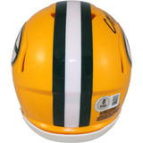 Matthew Golden Autographed/Signed Green Bay Packers Mini Helmet Beckett 53624
