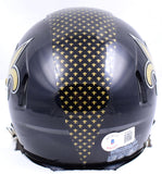 Derek Carr Signed New Orleans Saints ALT 22 Speed Mini Helmet-Beckett W Hologram