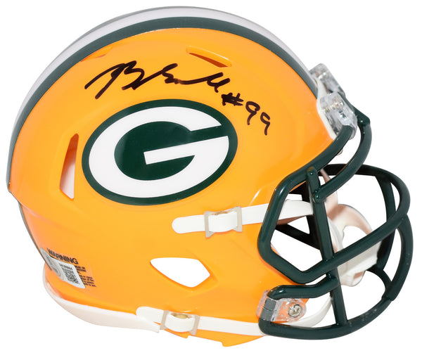BARRYN SORRELL AUTOGRAPHED GREEN BAY PACKERS SPEED MINI HELMET BECKETT