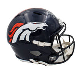 Javonte Williams Signed Denver Broncos Speed Full Size NFL Helmet