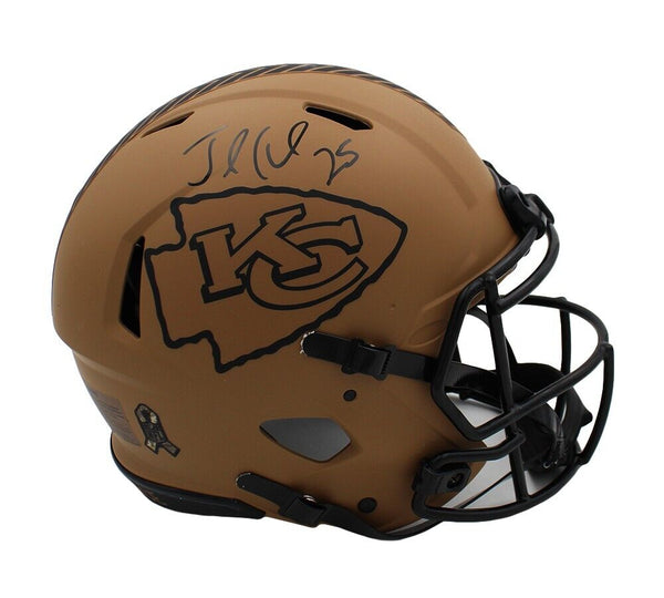 Jamaal Charles Signed Kansas City Chiefs Speed Authentic STS 2 NFL Helmet