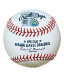 Jack Leiter Autographed ROMLB Baseball Texas Rangers 22 Futures Game FAN 41135