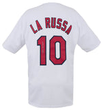 Tony LaRussa (CARDINALS) Signed White Custom Baseball Jersey - (SCHWARTZ COA)