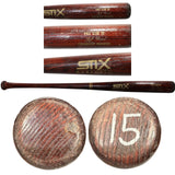 Jeff Reed Colorado Rockies Game Used Maple Stix Baseball Bat 57268
