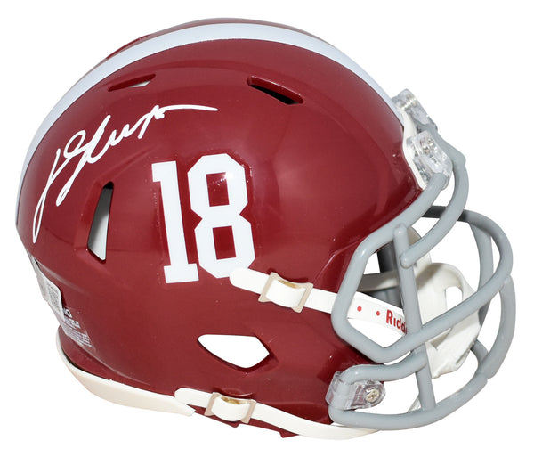 DALLAS TURNER AUTOGRAPHED ALABAMA CRIMSON TIDE SPEED MINI HELMET BECKETT