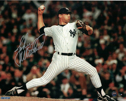 John Wetteland Autographed/Signed New York Yankees 8x10 Photo Steiner 14266