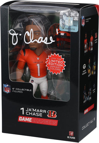 Ja'Marr Chase Cincinnati Bengals Autographed GameChangers Series 1 6" Figurine