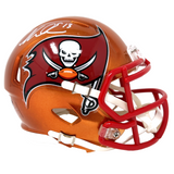 Mike Evans Tampa Bay Buccaneers Signed Riddell Flash Mini Helmet BAS