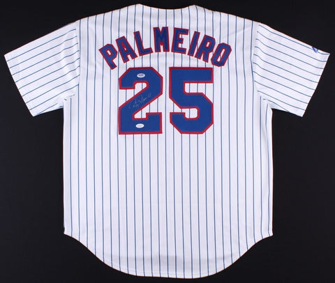 Rafael Palmeiro Signed Cubs Jersey (JSA &/ PSA COA) 500 Home Run & 3000 Hit Club