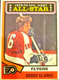 Bobby Clarke Signed Philadelphia Flyers 1974 All-Star Game Jersey (Beckett) HOF