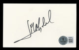 Jose Maria Olazabal Authentic Signed 3x5 Index Card Autographed BAS #BT03521