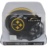 Pat Freiermuth Signed Pittsburgh Steelers Eclipse Mini Helmet BAS 45951