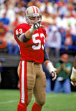 San Francisco "49ers 1980's Legends" Team Highlight Stat Jersey Signed / 6 Stars