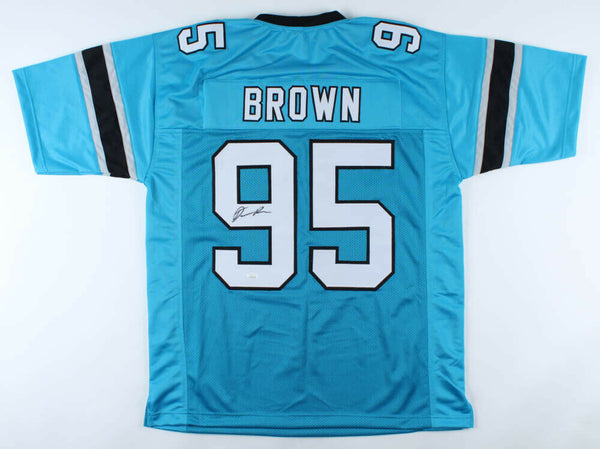 Derrick Brown Signed Panthers Jersey (JSA COA) Carolina 2020 #1 Pick NFL Draft