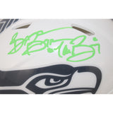 Brian Bosworth Signed Seattle Seahawks 24 STS Mini Helmet The Boz Beckett 53601