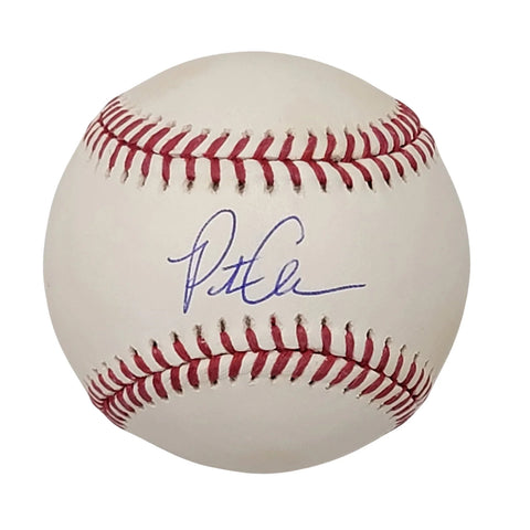Pete Alonso Autographed New York Mets OMLB Baseball MLB Authenticated