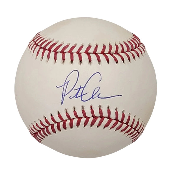 Pete Alonso Autographed New York Mets OMLB Baseball MLB Authenticated