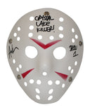 Ari Lehman Autographed/Signed Friday The 13th White Mask Jason Beckett 36376