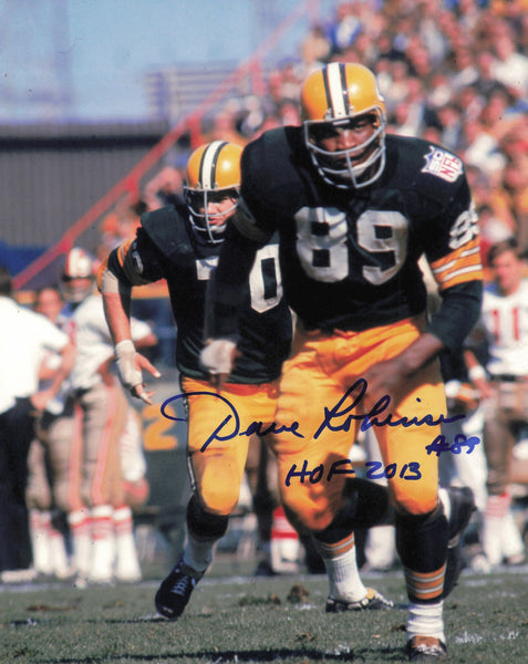 Dave Robinson Autographed Signed 8x10 Photo Green Bay Packers SKU #245910