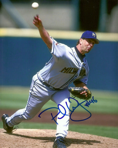 Milwaukee Brewers PAUL WAGNER Signed 8x10 Photo #2 AUTO - 1997-1998