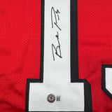 Autographed/Signed Brock Purdy San Francisco Red Football Jersey Beckett BAS COA