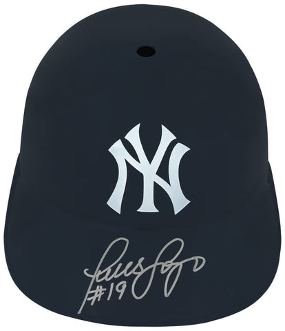 Luis Sojo Signed New York Yankees Replica Souvenir Batting Helmet - (SS COA)