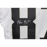 Michael Mayer Autographed/Signed Pro Style White Jersey Beckett 43094