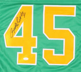 Rudy Ruettiger Signed Notre Dame Fighting Irish Jersey (JSA) An Irish Legend