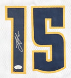 Nikola Jokic Denver Signed White Basketball Jersey 2 JSA Hologram