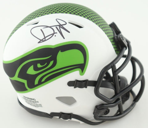Devon Witherspoon Signed Seattle Seahawks Lunar Eclipse Mini-Helmet (JSA COA)