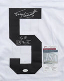 Terry Hanratty Signed Pittsburgh Steelers Jersey Inscribed "SB IX & X" (JSA COA)