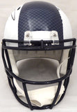 RUSSELL WILSON AUTOGRAPHED SEAHAWKS FLAT MATTE WHITE FULL SIZE HELMET RW 178958
