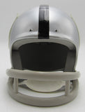 Ted Hendricks HOF Signed/Inscribed Raiders Mini Football Helmet JSA 213495