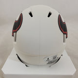 NICO COLLINS SIGNED HOUSTON TEXANS LUNAR ECLIPSE SPEED MINI HELMET BECKETT QR