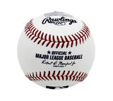 Tom Glavine and Greg Maddux Signed Atlanta Rawlings OML White Baseball - Insc