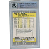 Billy Ripken Autographed 1989 Fleer 616 Trading Card 10 Grade Beckett 49389