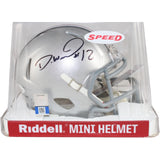 Denzel Ward Autographed/Signed Ohio State Buckeyes Mini Helmet JSA 53096
