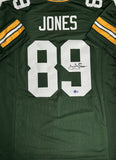 JAMES JONES Signed Replica Green Jersey - Green Bay Packers - JSA