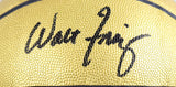 Walt Frazier Autographed Official NBA Gold Wilson Basketball-Beckett W Hologram